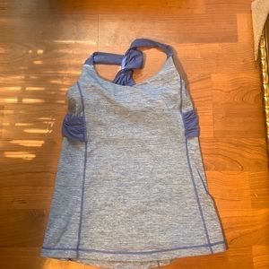 EUC babydoll tank with built in bra